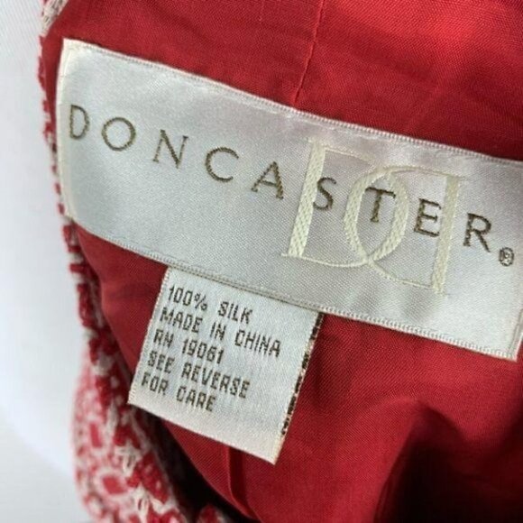 Doncaster blazer size 4 100% silk mandolin career - Picture 8 of 9